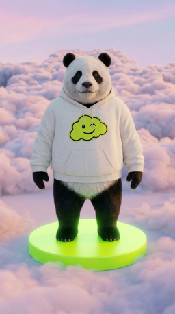 Panda Sage — the Player, calm and deliberate
